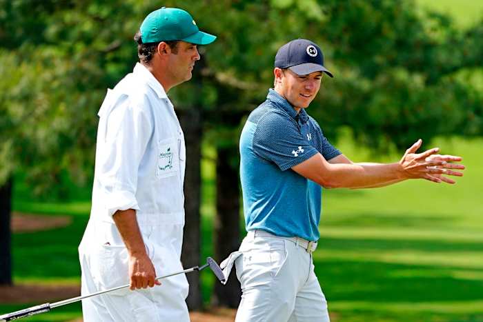 Jordan Spieth and Michael Greller (USA Today)